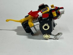 Vintage Voltron: Y & K Black Golion Force #4 – Die Cast Metal, 1981 Japan GB-36