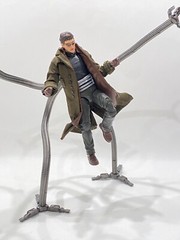 SU-LTC-MVOCK: Dark Green Wired Coat for Marvel Legends No Way Home Doc Ock