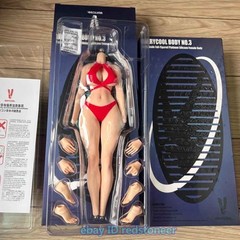 VERYCOOL Silicone Body Fit 1/6 Female Action Figure Model Collection 12”