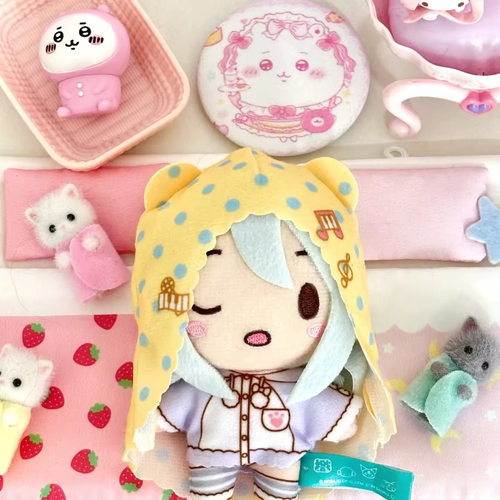 10cm PJSK Project Sekai Kanade Pyjamas Stuffed Plushie Toys Gift