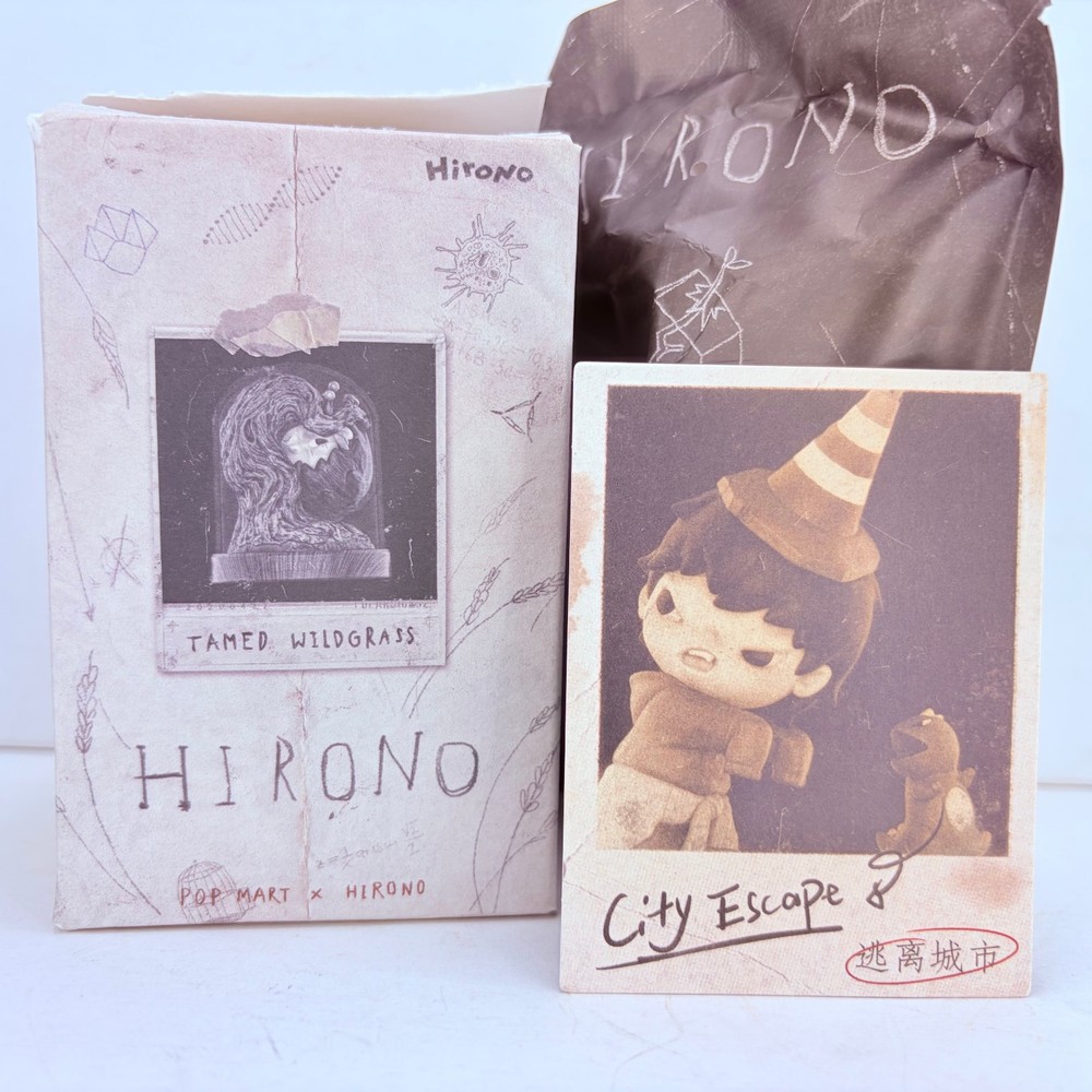 POP MART x Hirono Tamed Wildgrass Series Confirmed Figure Toy Doll – City Escape