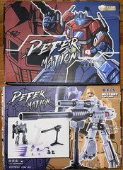 JinBao Defer Mation Series DF04/04B/05 Optimus Prime/Black OP/Megatron ShipInUSA