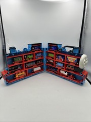 Vintage 2000s Thomas The Tank Engine Carry Case With 19 Di Cast/ Metal Trains