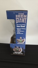The Iron Giant – Light-up Eyes & Sound, Walking Iron Giant Figure – New in box.
