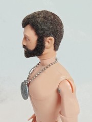 Vintage Hasbro GI Joe Adventure Team Hair Flocked Beard Action Figure 12″