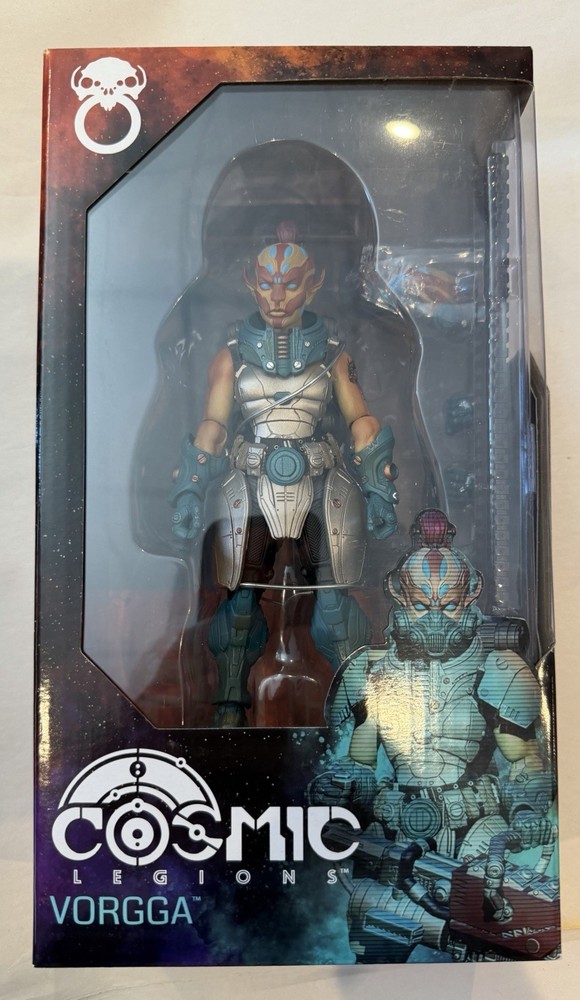 4 Horsemen Cosmic Legions 6” Action Figure: Hvalkatar Book 1: Vorgga