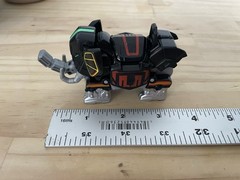 Power Rangers Elephant Black-Red-Green-Yellow- Mattel 2015- DKP37