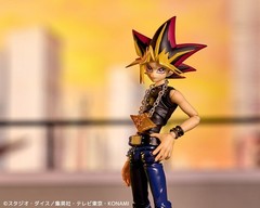 Kaiyodo Revoltech Yami Yugi -Yu-Gi-Oh! Duel Monsters- with Bonus Parts Japan New