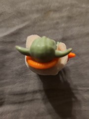 VINTAGE 1980 STAR WARS V: EMPIRE STRIKES BACK YODA + White Eyes/Snake No CANES