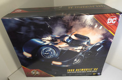 Official 1989 Batmobile RC Limited Edition The Flash DC Movie Complete In Box.