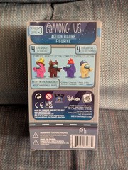 Toikido Among Us Series 3 Crew Member Yellow Hat Action Figure Walmart Exclusive