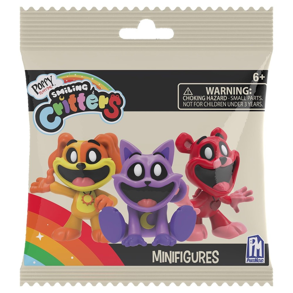 Poppy Playtime – Minifiguras – S3 Critters Figuras Surtidas