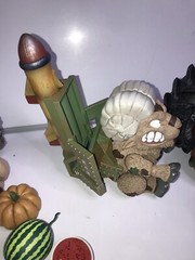 Barnyard Commandos set of 4 loose side of bacon , legger mutton, hy ondahog,