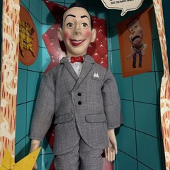 Vintage 1980s Matchbox Talking Pee-Wee Herman 17 Inch Doll in Box – Works