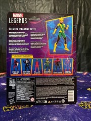 MARVEL LEGENDS -Spider-Man Retro Cardback Fig “Electro Francine Frye” BRAND NEW!