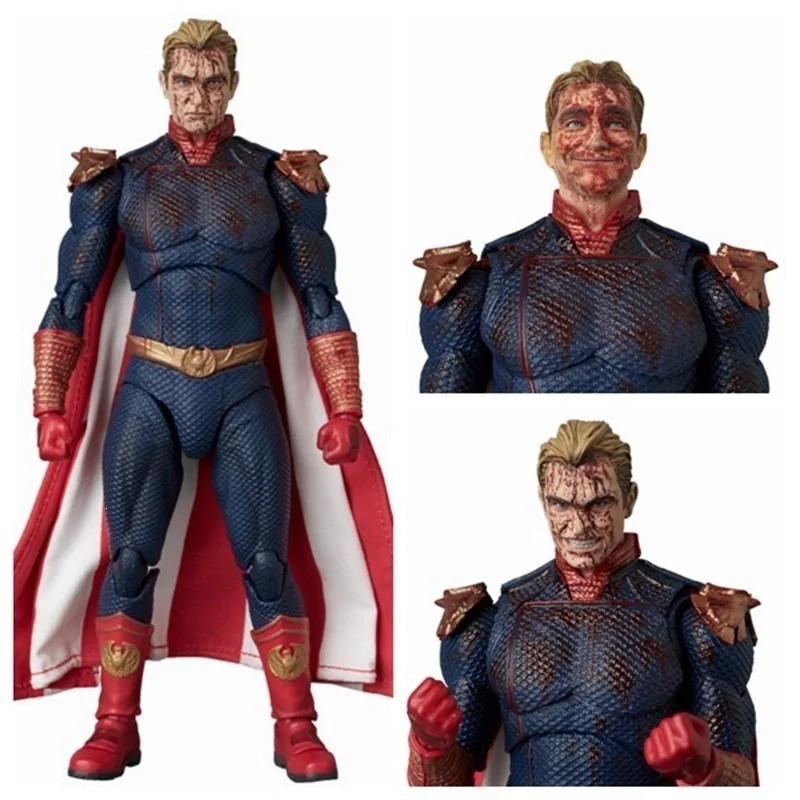 Medicom Toy Homelander Blood Splatter Ver The Boys Figure PVC