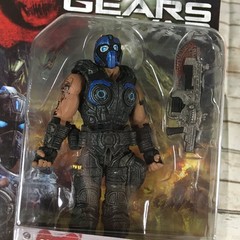 2013 Neca Gears Of War 3 Clayton Carmine 3.75″ Figure w/ Lancer Series 1 New