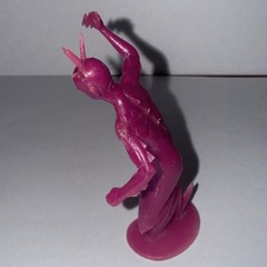 Rare 1966 Ideal Justice League of America Thunderbolt Purple Figure Vintage