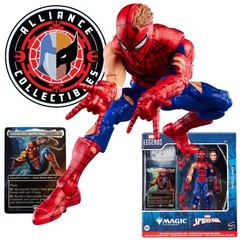 IN HAND!! Marvel Legends Magic the Gathering SPIDER-MAN 6″ Hasbro Figure & Card