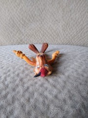 VINTAGE 1960’S BENDABLE ROBIN HOOD WOLF 3.5″ FIGURINE HONG KONG BENDY BENDIE