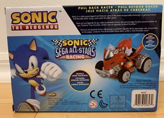 Sonic Sega All-Stars Racing Knuckles The Echidna Pull Back Racer 5.25in NEW NIB