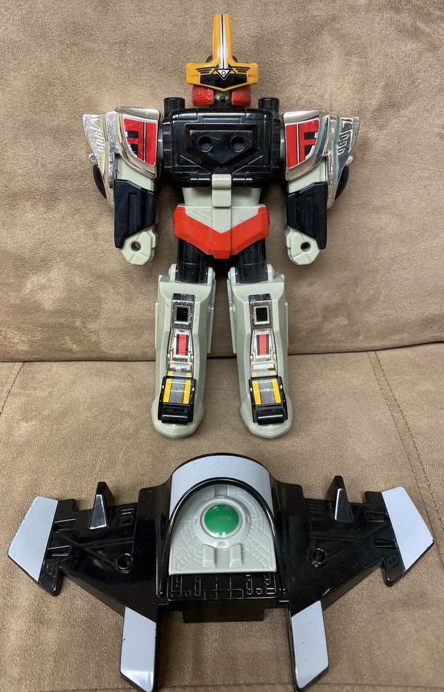2000 Bandai Vintage Power Rangers Time Force Shadow Red Megazord