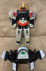 2000 Bandai Vintage Power Rangers Time Force Shadow Red Megazord