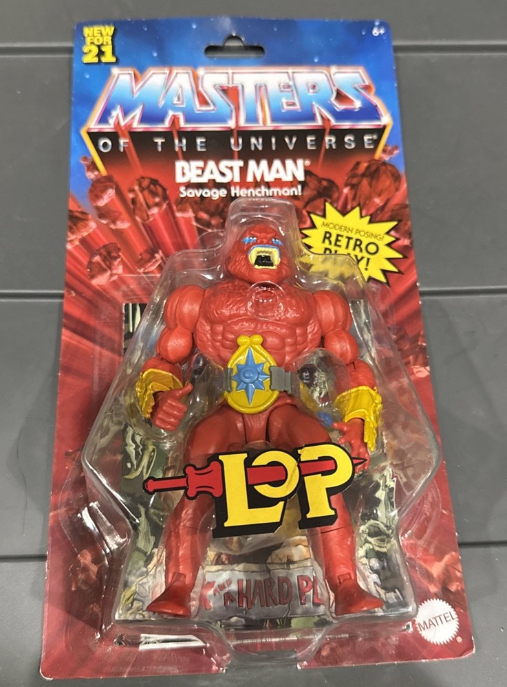 NEW 2021 Mattel – Masters of the Universe Origins Lords Of Power BEAST MAN
