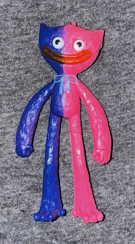 Poppy Playtime Pink Blue Scary Huggy Wuggy Bendy Action Figure No Box