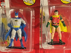 Original 1990 ERTL DC COMICS SUPER HEROES DIECAST FIGURES * COMPLETE SET Sealed
