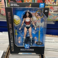 Mcfarlane DC Wonder Woman Platinum NEW