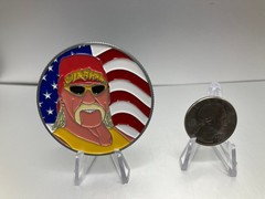 Hulk Hogan, 2 inch Medallion Challenge Coin