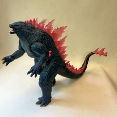 Playmates 13” Godzilla X Kong The New Empire Mega Heat Ray Figure – WORKS