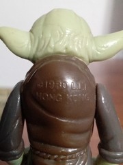 Vintage Kenner Star Wars 1980 Yoda Figure Complete w/ Orange Snake HK *PLS READ*