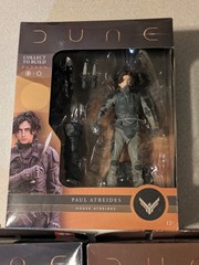 Lot of 3 McFarlance Dune Movie Figure Set: Lady Jessica, Stilgar, Paul Atreides