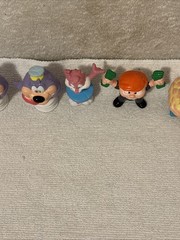(5) Tiny Toons PVC Cake Topper Figures Lot 90s Applause Babs Sweety Dizzy Max