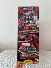 Metal Cardbot S Season2 FLAMENOVA Transformer Robot Fire Car Flame Nova Toy 2025