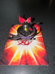 Bakugan Preyas Diablo B2 Battle Brawlers 580G Black Darkus Black Figure
