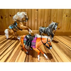 Vintage 1998 Barrel Race Horse 7.5” Tall