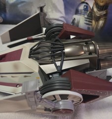 🔥🔥2007 STAR WARS: 30th ANNIVERSARY COLLECTION – V-WING STARFIGHTER *COMPLETE*