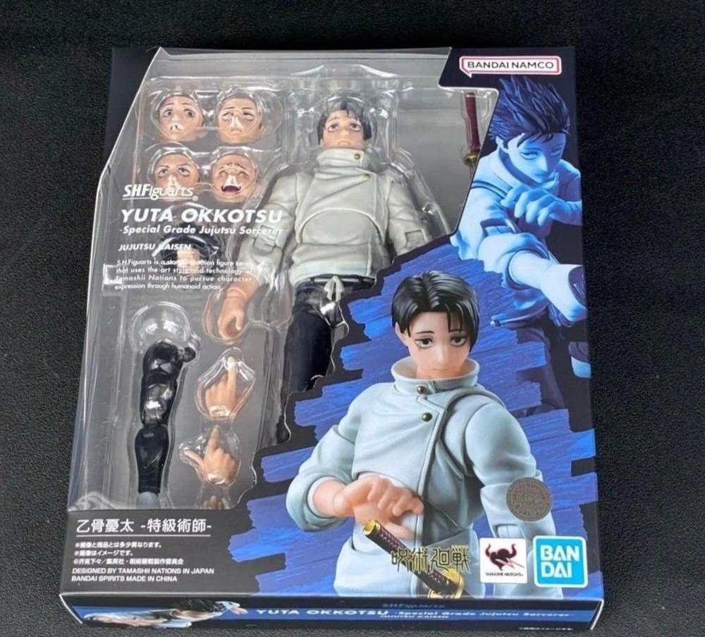 S.H.Figuarts Yuta Okkotsu Special Grade Sorcerer Jujutsu Kaisen New Sealed
