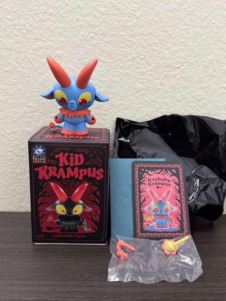 Kaleidos Creative Kid Krampus Blind Box Figure – Krybaby Krampus (1:8)