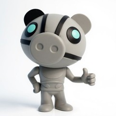 Piggy Mega Set 3″ Figure Friendly Robby Series 3 Roblox