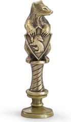 The Noble Collection Harry Potter Hufflepuff Wax Seal – 6.5in (16.5cm) Die Cast
