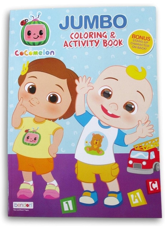 Cocomelon Coloring and Activity Book Friends NEW