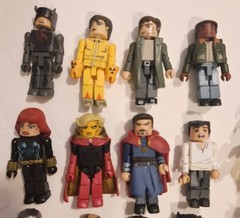 Minimates Lot Of 24 Marvel X-men Ghostbusters Terminator Back To The Future