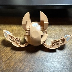 Bakugan Primo Vulcan Tan Subterra Large Deka Display Figure 620 G With 5 Cards