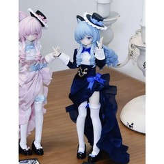 1PCS Paradox World Schrodinger’s Cat 7.1″ BJD Dressable Figure Collectible