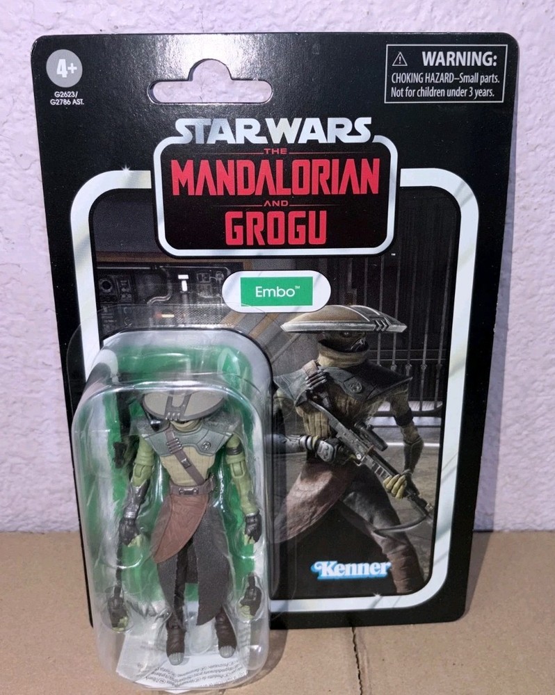 Kenner Star Wars The Mandalorian And Grogu Embo Vintage Figure
