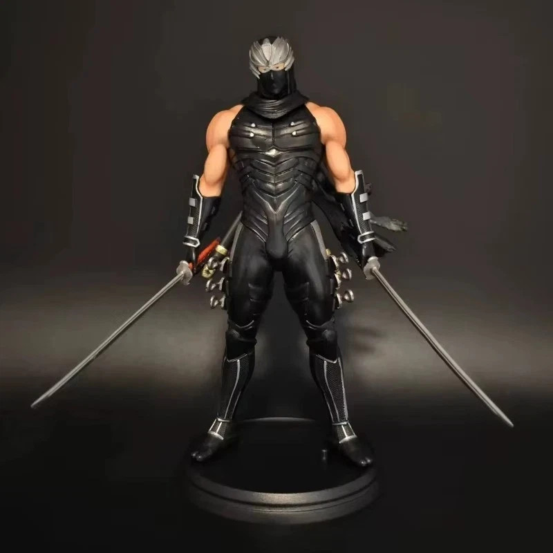 Ninja Gaiden Ryu Hayabusa 19cm Action Figure PVC Model Toy with Display Base